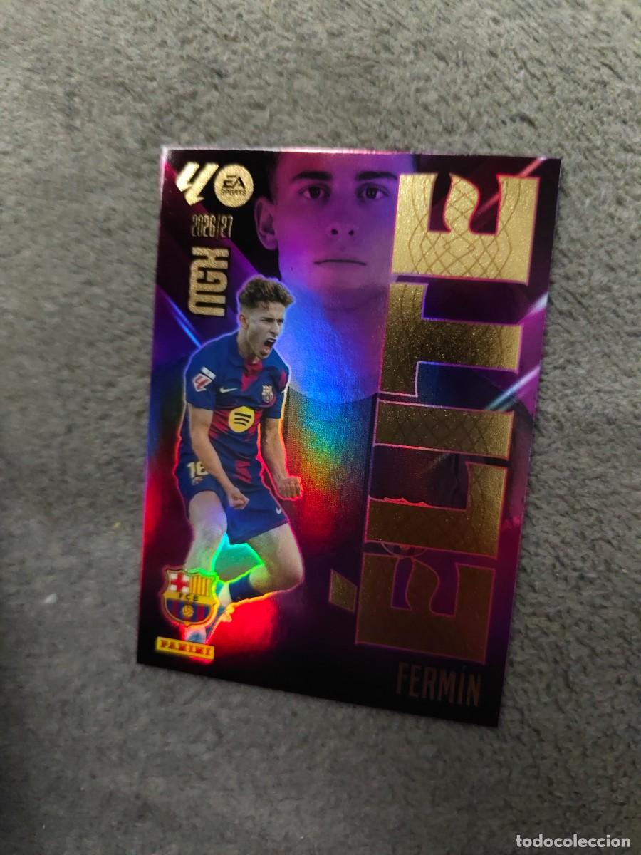Cromos de Futebol: 6 MEGACRACKS MGK 2026 27 FERM&Iacute;N FC BARCELONA &Eacute;LITE 26 2027 PANINI AAW