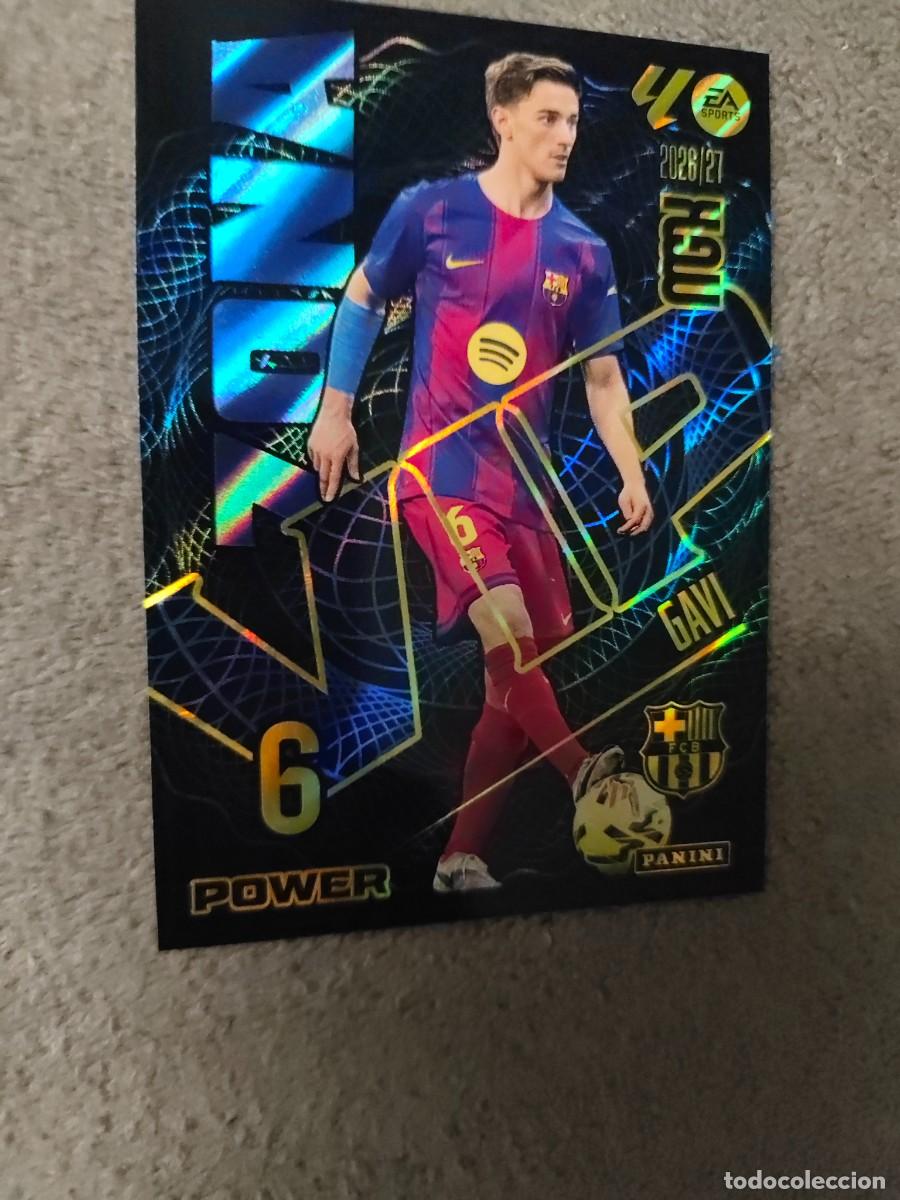 Cromos de Futebol: 394P 394 P MEGACRACKS MGK 2026 27 GAVI FC BARCELONA ZONA VIP POWER 26 2027 PANINI AAW