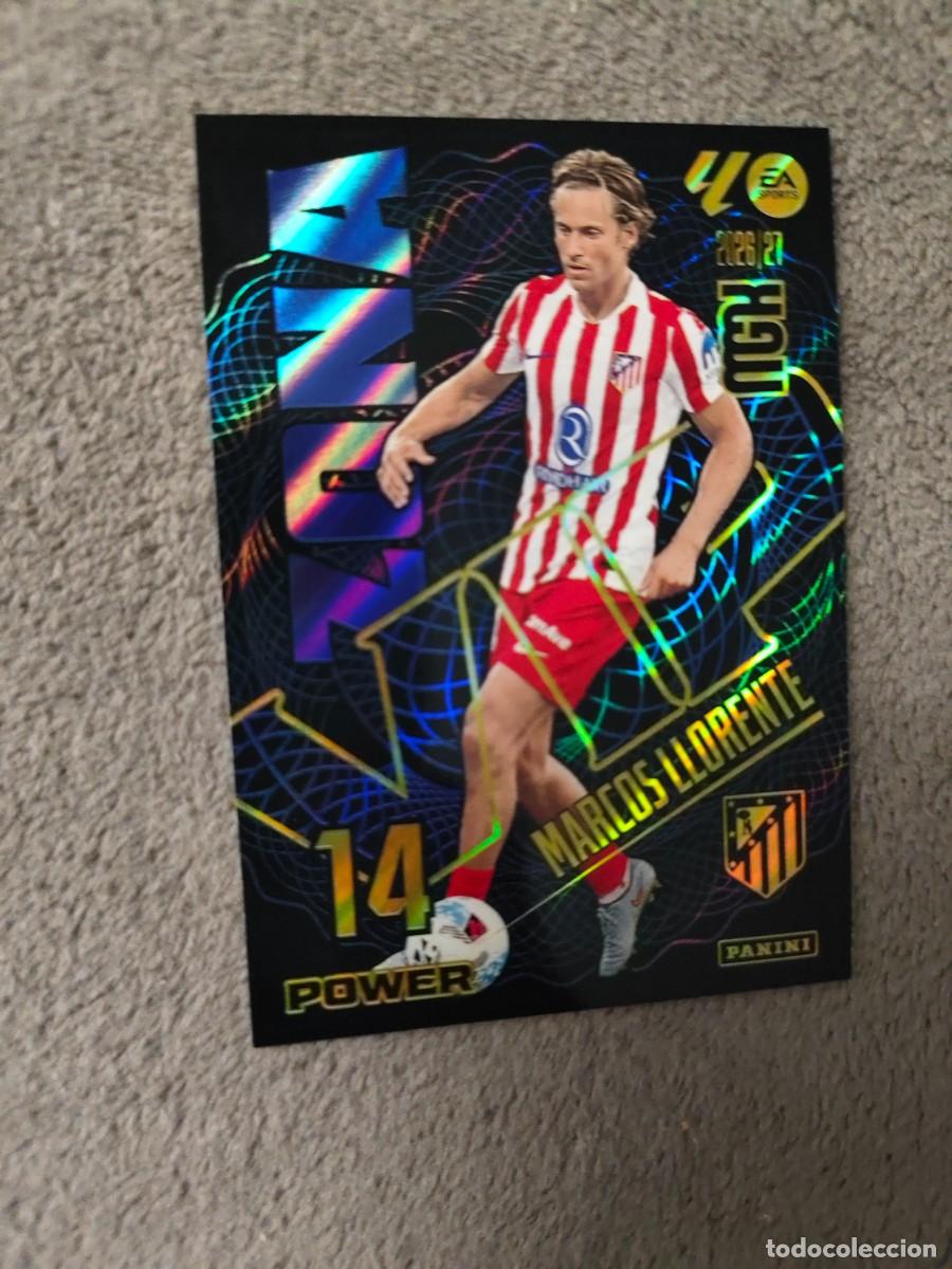 Cromos de Futebol: 401P 401 P MEGACRACKS MGK 2026 27 MARCOS LLORENTE ATL&Eacute;TICO MADRID ZONA VIP POWER 26 2027 PANINI AAW