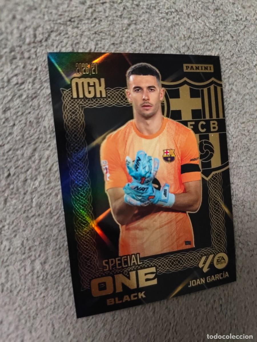 Cromos de Futebol: SB3 MEGACRACKS MGK 2026 27 JOAN GARC&Iacute;A FC BARCELONA SPECIAL ONE BLACK 26 2027 PANINI AAW