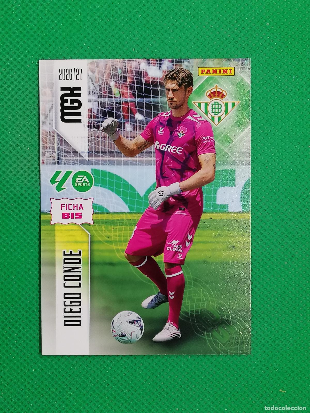 Cartes &agrave; collectionner de Football: 93 BIS 93BIS DIEGO CONDE BETIS 2&ordf; EDICION ⚽ MEGACRACKS LIGA 2026 2027 26 27 ⚽