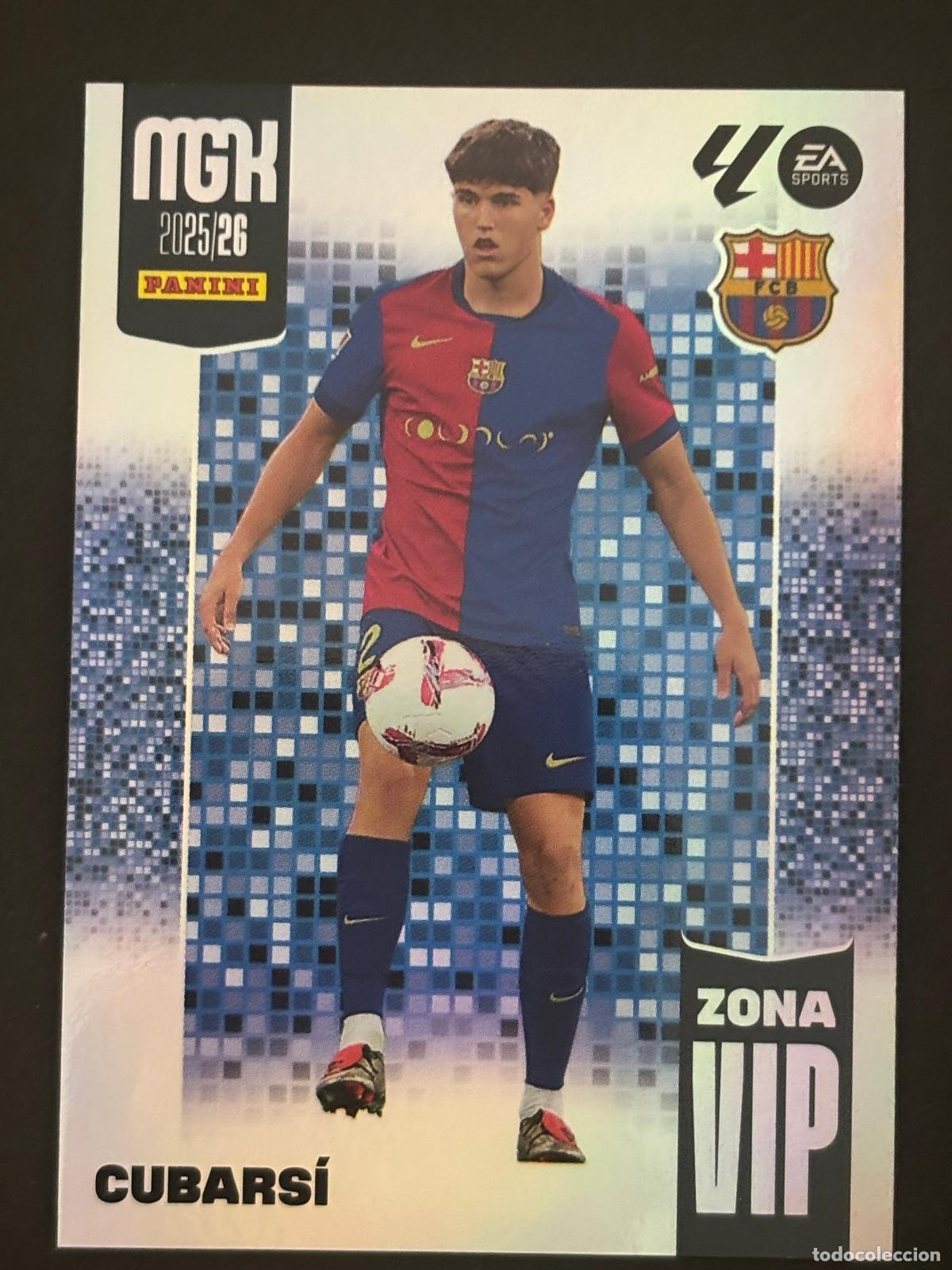 Figurine di Calcio: 392 CUBARS&Iacute; BARCELONA ZONA VIP MEGACRACKS MGK 25-26 2025-2026 PANINI LIGA