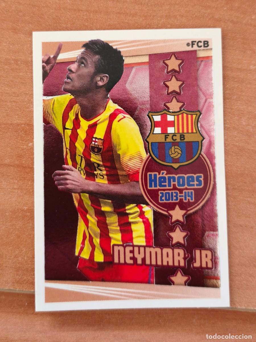 Cartes &agrave; collectionner de Football: neymar heroe, 2013 14,coleccion oficial barcelona