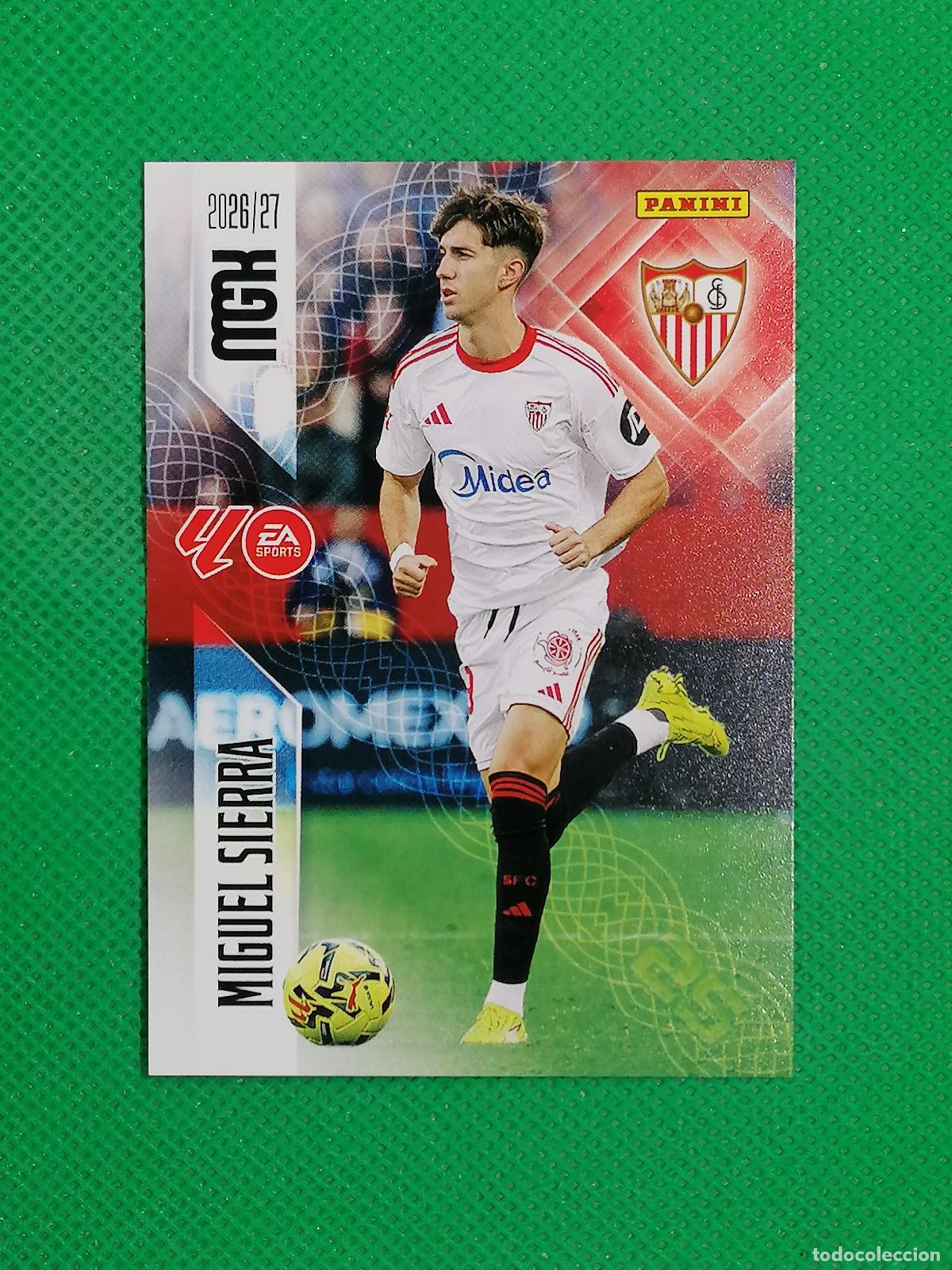Cartes &agrave; collectionner de Football: 338 MIGUEL SIERRA SEVILLA 2&ordm; EDICION ⚽ MEGACRACKS LIGA 2026 2027 26 27 ⚽