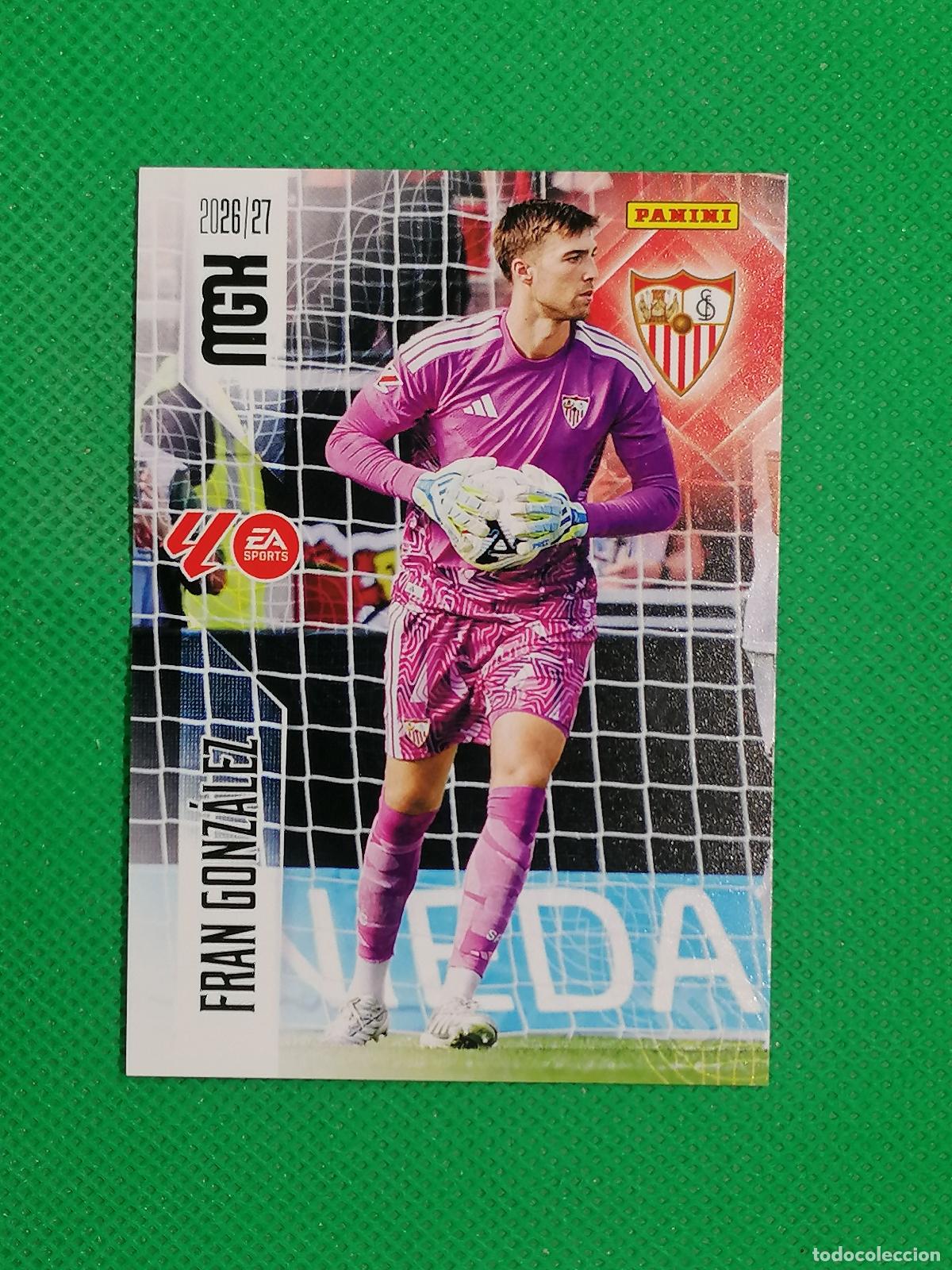 Cartes &agrave; collectionner de Football: 327 FRAN GONZALEZ SEVILLA 2&ordm; EDICION ⚽ MEGACRACKS LIGA 2026 2027 26 27 ⚽