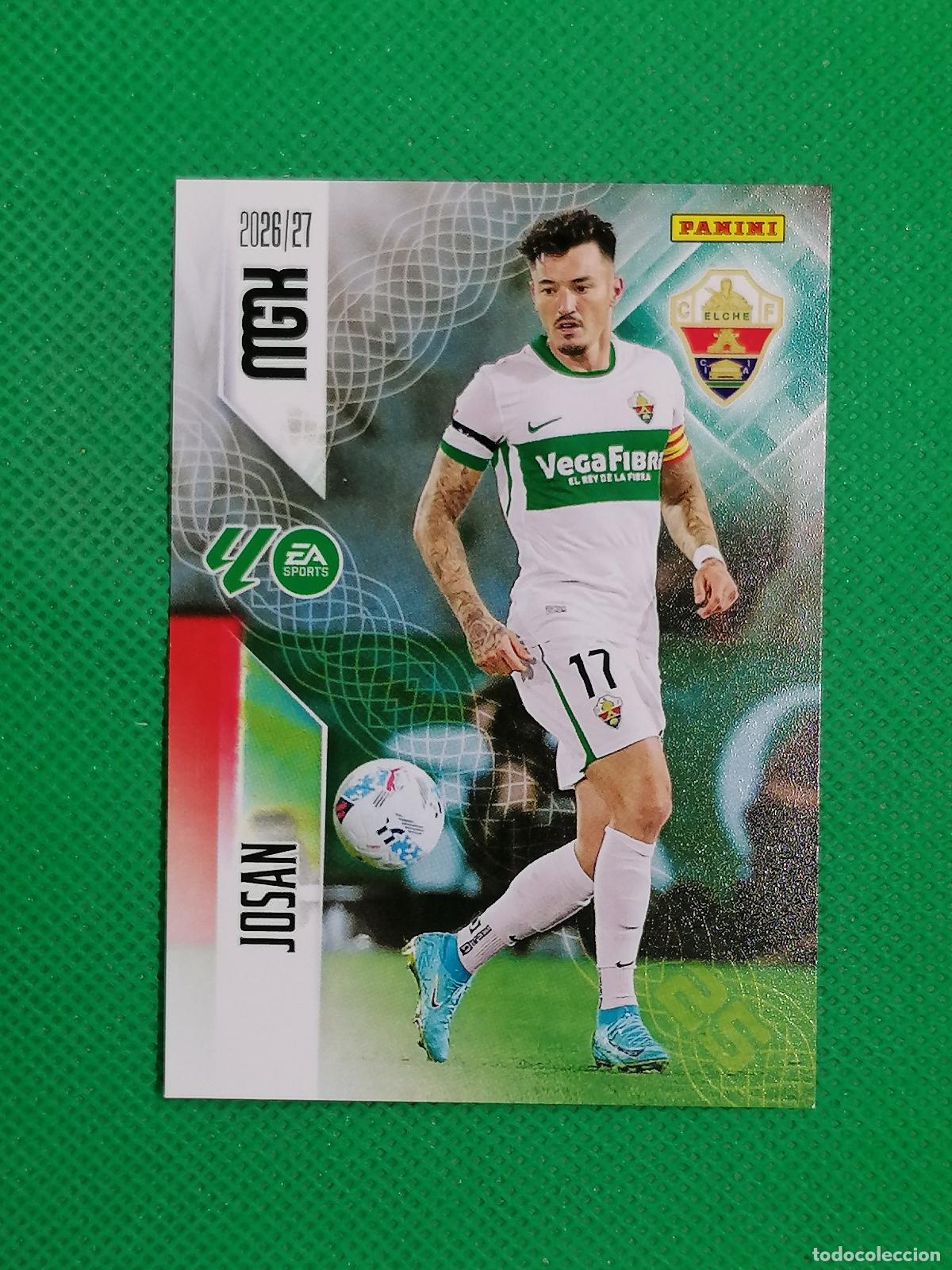 Cartes &agrave; collectionner de Football: 157 JOSAN ELCHE 2&ordm; EDICION ⚽ MEGACRACKS LIGA 2026 2027 26 27 ⚽