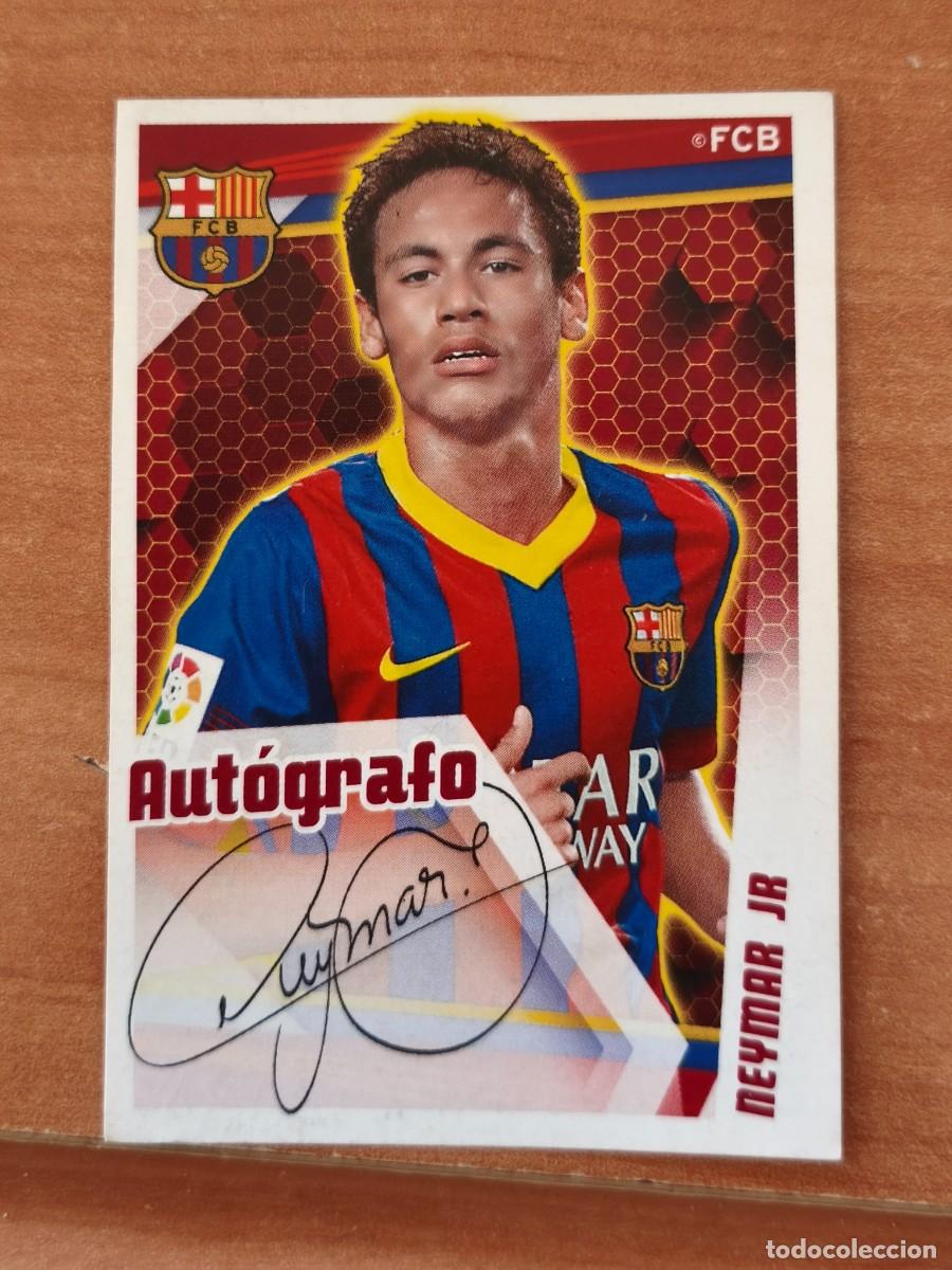 Cartes &agrave; collectionner de Football: neymar autografo, 2013 14,coleccion oficial barcelona