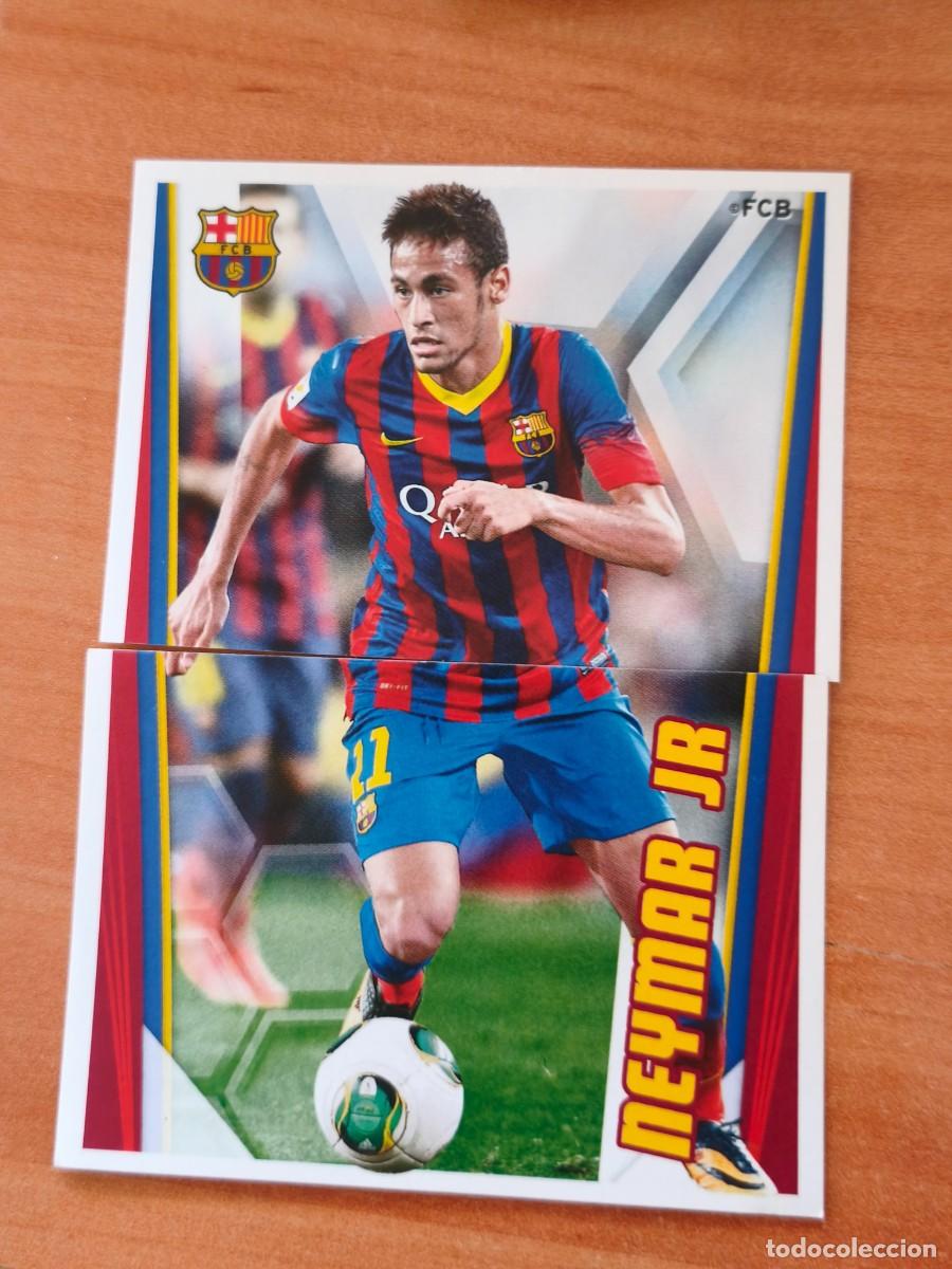 Cartes &agrave; collectionner de Football: neymar, 2013 14,coleccion oficial barcelona