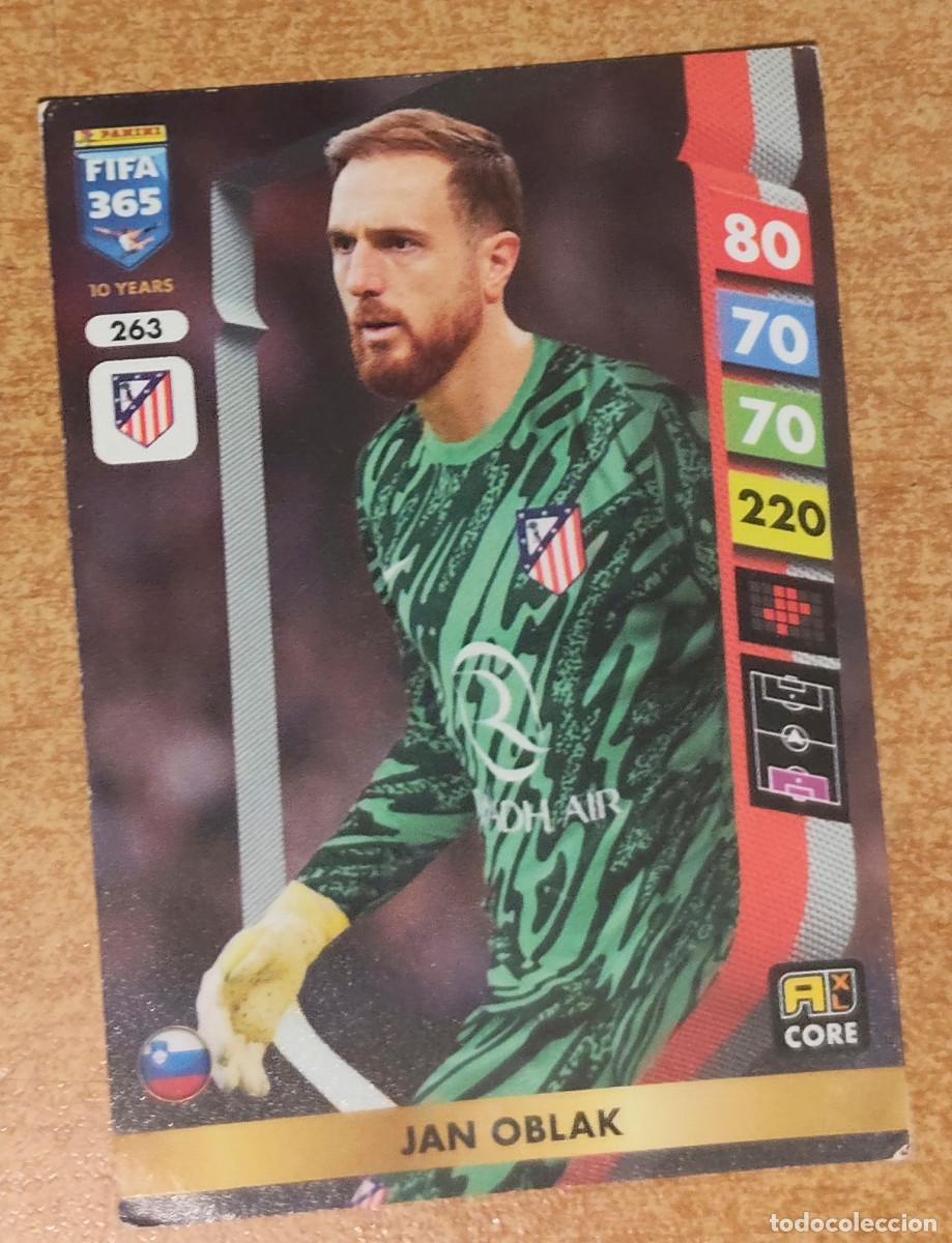 Football Stickers: Panini Adrenalyn XL FIFA 365 2025 No. 263 Jan Oblak