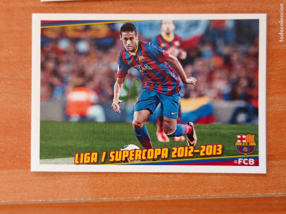 Cartes &agrave; collectionner de Football: neymar, 2013 14,coleccion oficial barcelona