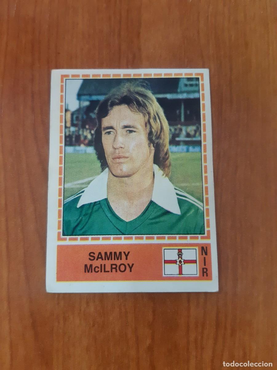 Cartes &agrave; collectionner de Football: N&deg;227 SAMMY MCILROY IRLANDA NORTE EUROPA 80 PANINI EURO ITALIA 1980 PANINI.NUNCA PEGADO, SIN PEGAR