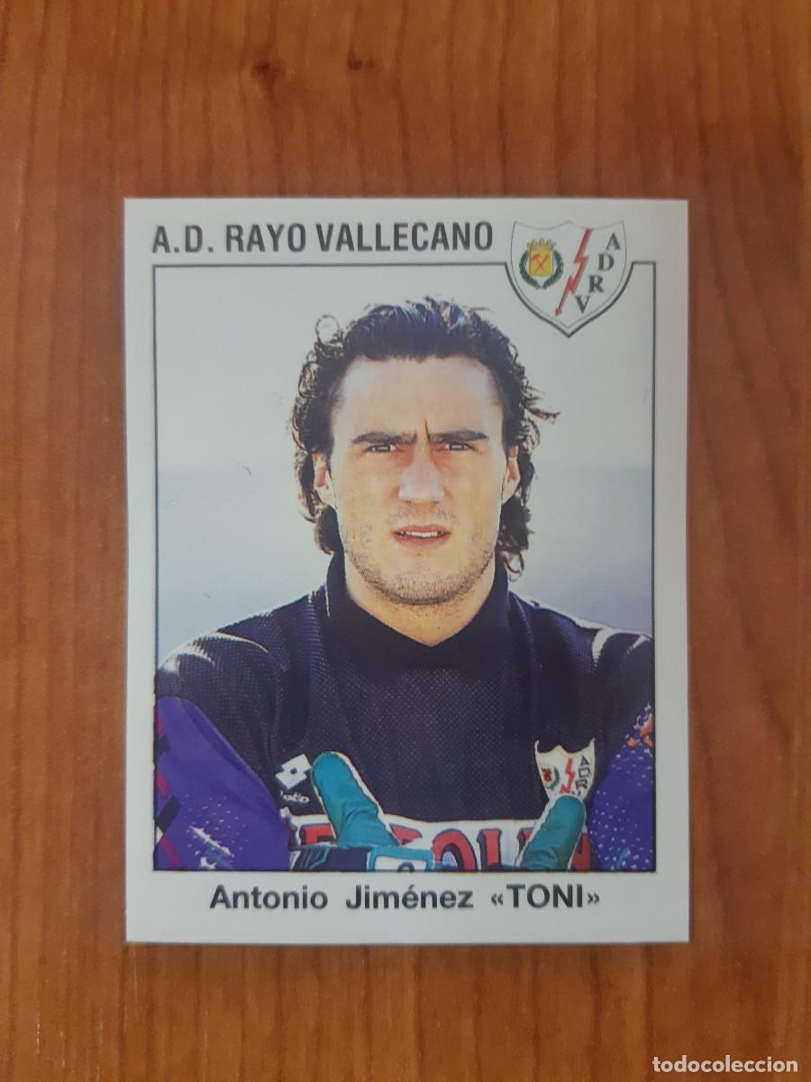 Fu&szlig;ball-Sticker: N&deg;227 Toni Jim&eacute;nez (Rayo Vallecano) Estrellas Liga 93-94 PANINI. Nunca pegado, sin pegar