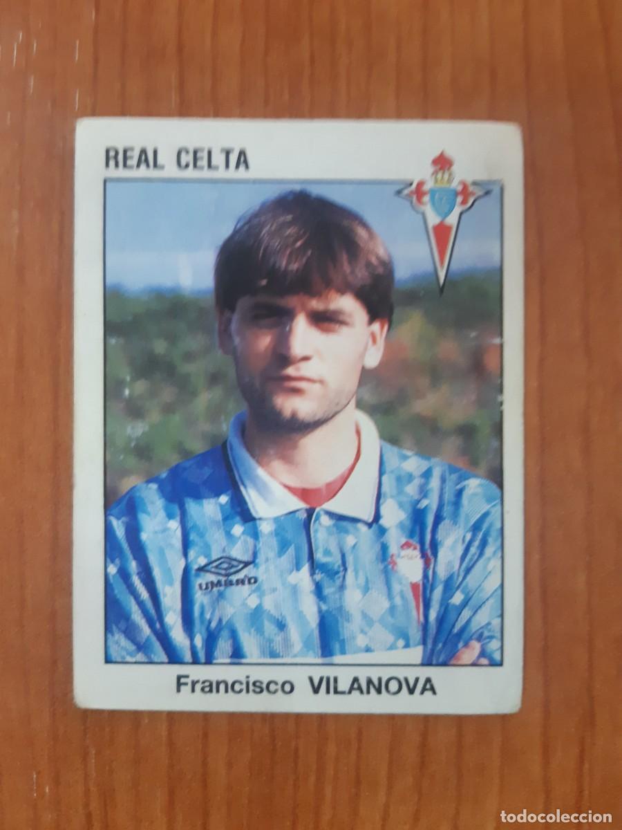 Fu&szlig;ball-Sticker: N&deg;102 Tito Vilanova (Celta Vigo) Estrellas Liga 93-94 PANINI. Nunca pegado, sin pegar