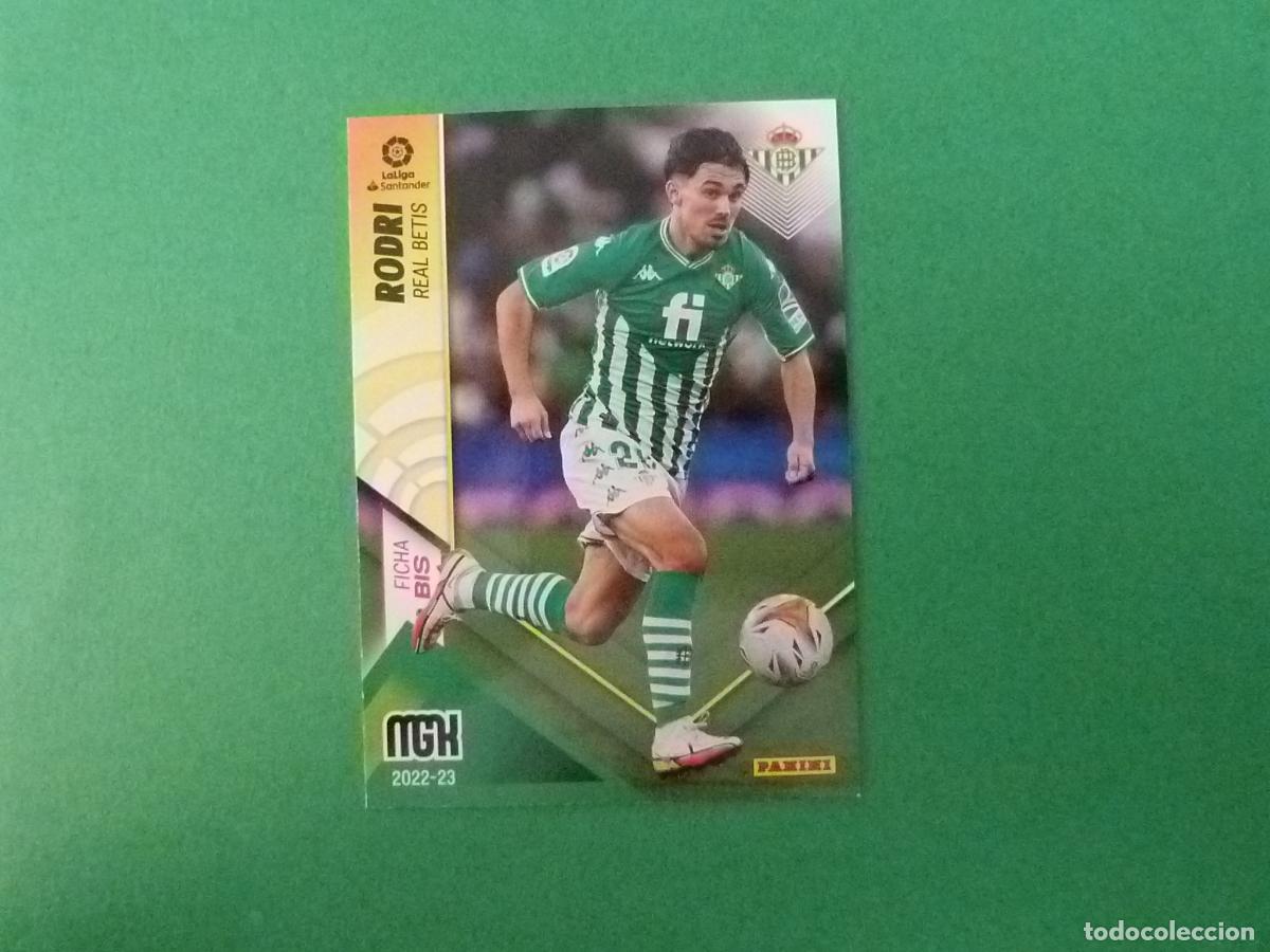 Fu&szlig;ball-Sticker: TRADING CARD FUTBOL RODRI REAL BETIS N&ordm; 92 BIS LIGA MEGACRACKS 2026-2027/26-27
