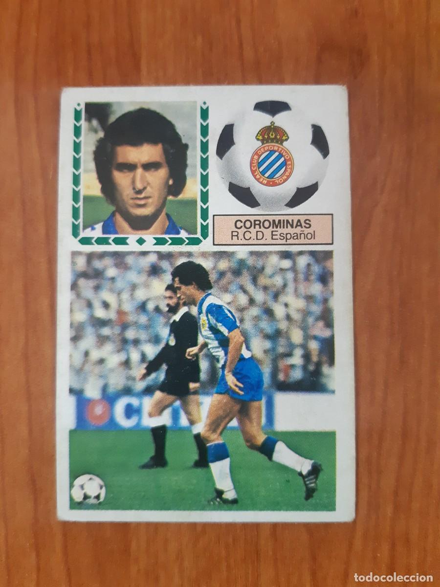 Cromos de Futebol: Corominas (Espa&ntilde;ol) Liga 83-84 ESTE. Nunca pegado, sin pegar