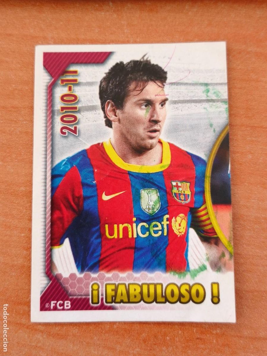 Figurine di Calcio: messi fabuloso 2010 11, coleccion oficial barcelona