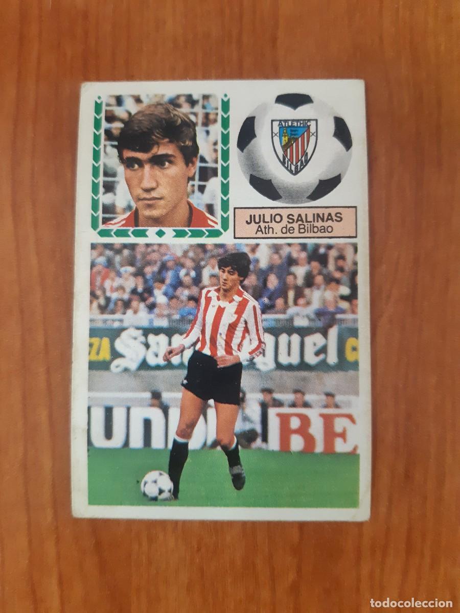 Cromos de Futebol: Julio Salinas (Athletic Bilbao) ROOKIE Liga 83-84 ESTE. Nunca pegado, sin pegar
