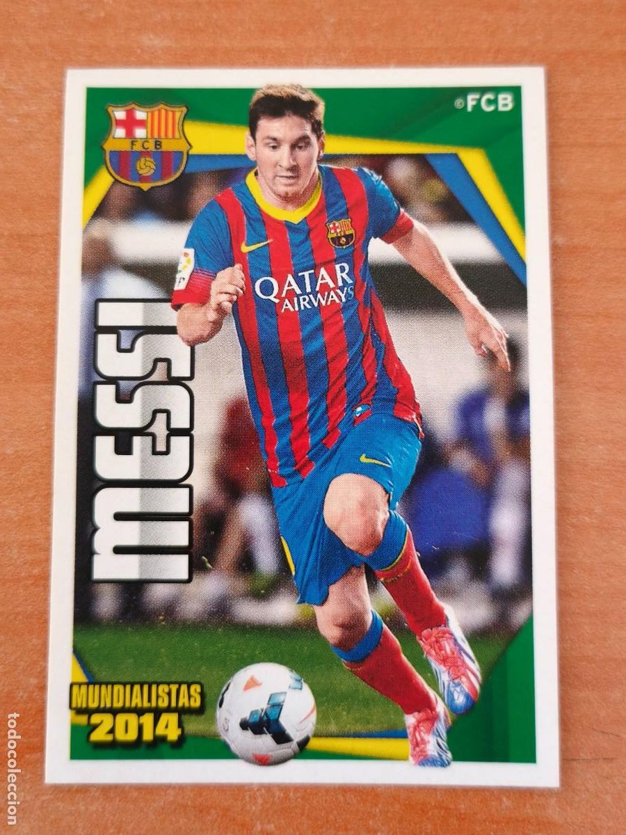 Figurine di Calcio: messi mundialista 2013 14, coleccion oficial barcelona