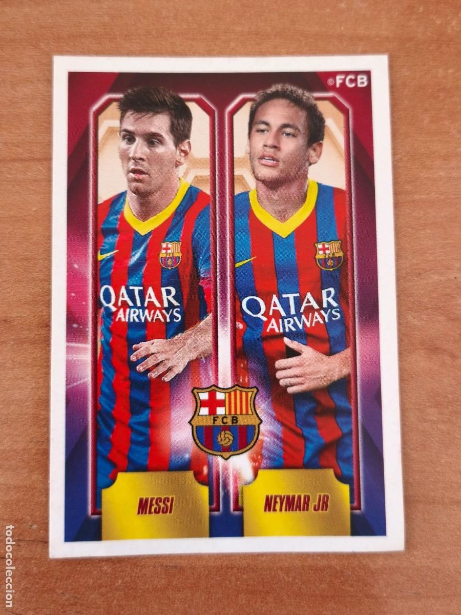 Figurine di Calcio: messi neymar 2013 14, coleccion oficial barcelona