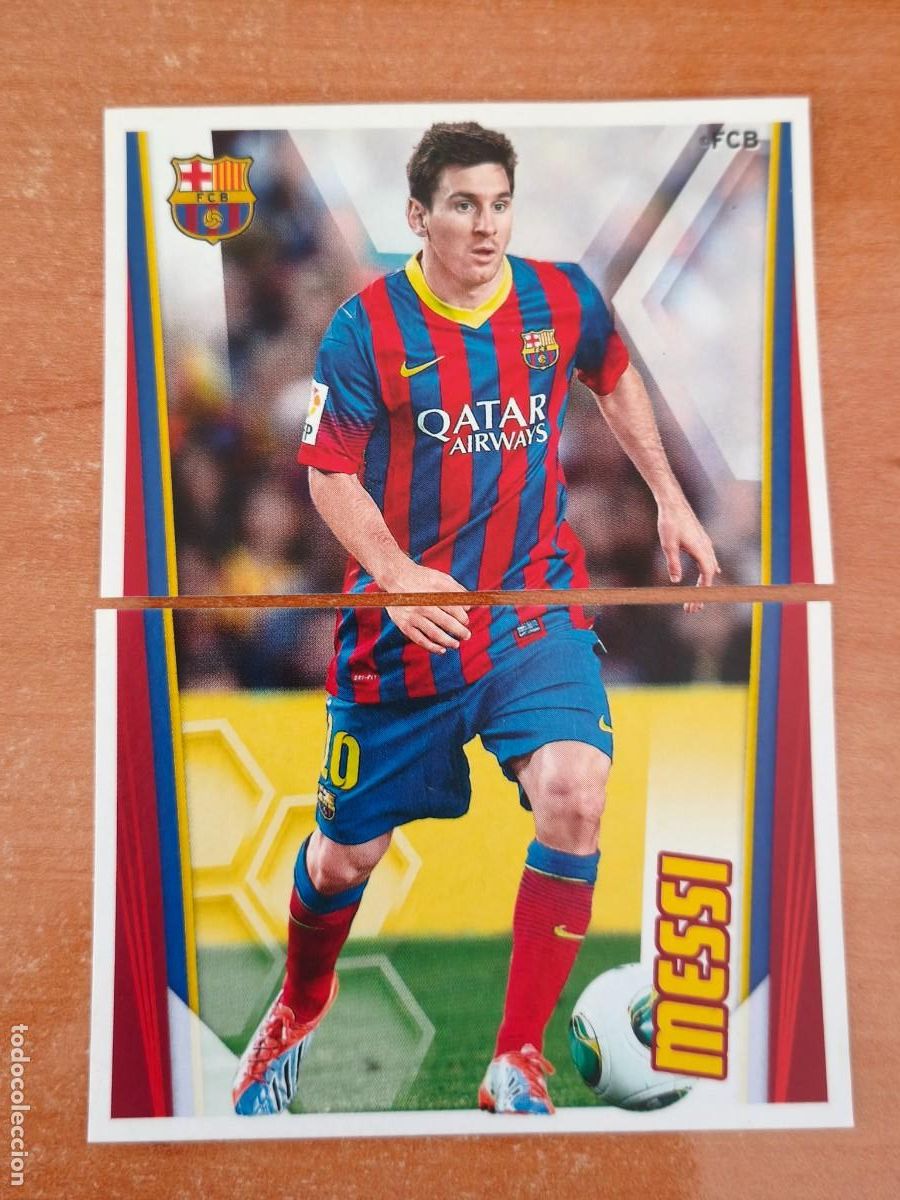 Figurine di Calcio: messi 2013 14, coleccion oficial barcelona