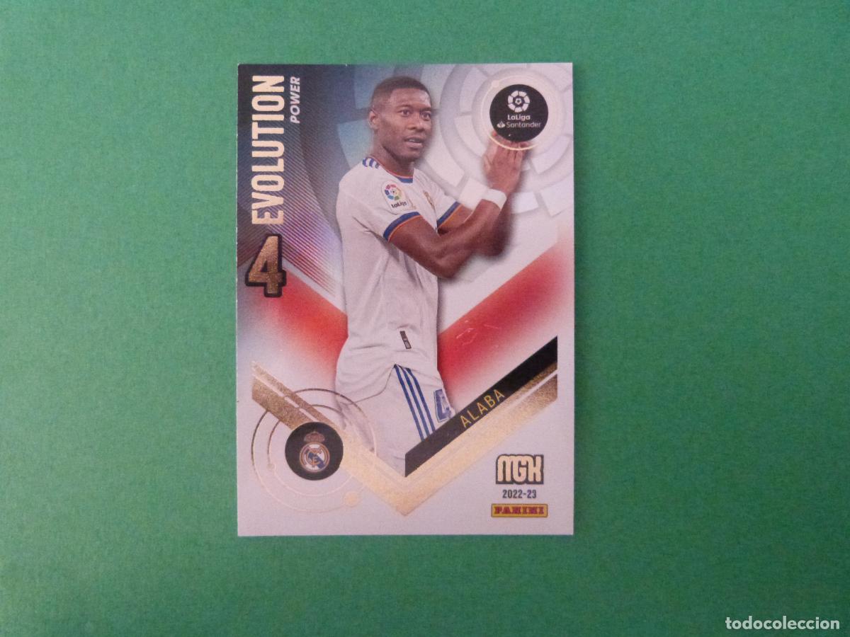 Cromos de f&uacute;tbol: TRADING CARD FUTBOL ALABA REAL MADRID C.F. EVOLUTION POWER N&ordm; P370 LIGA MEGACRACKS 2026-2027/26-27