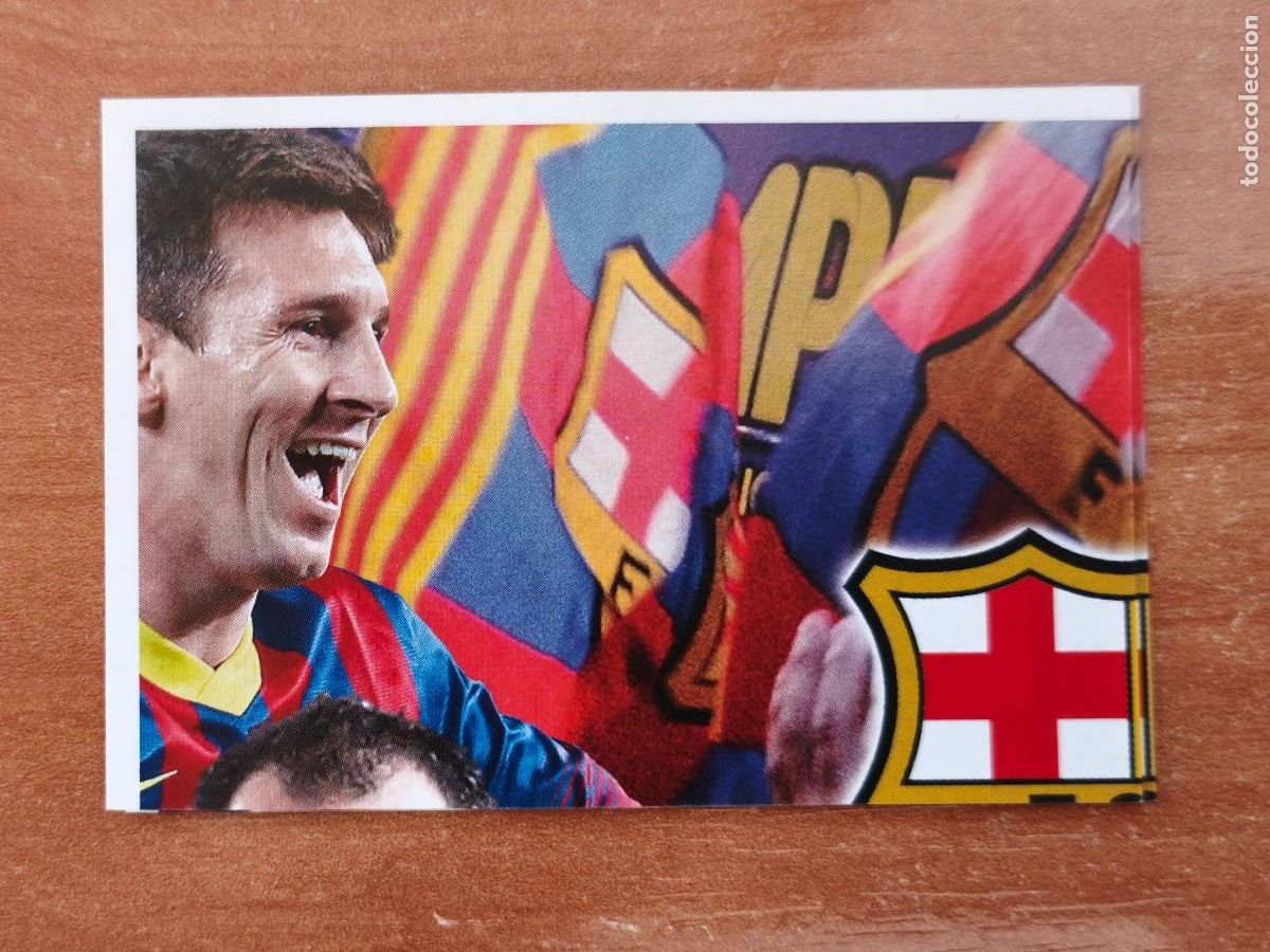Cromos de f&uacute;tbol: messi 2013 14, coleccion oficial barcelona