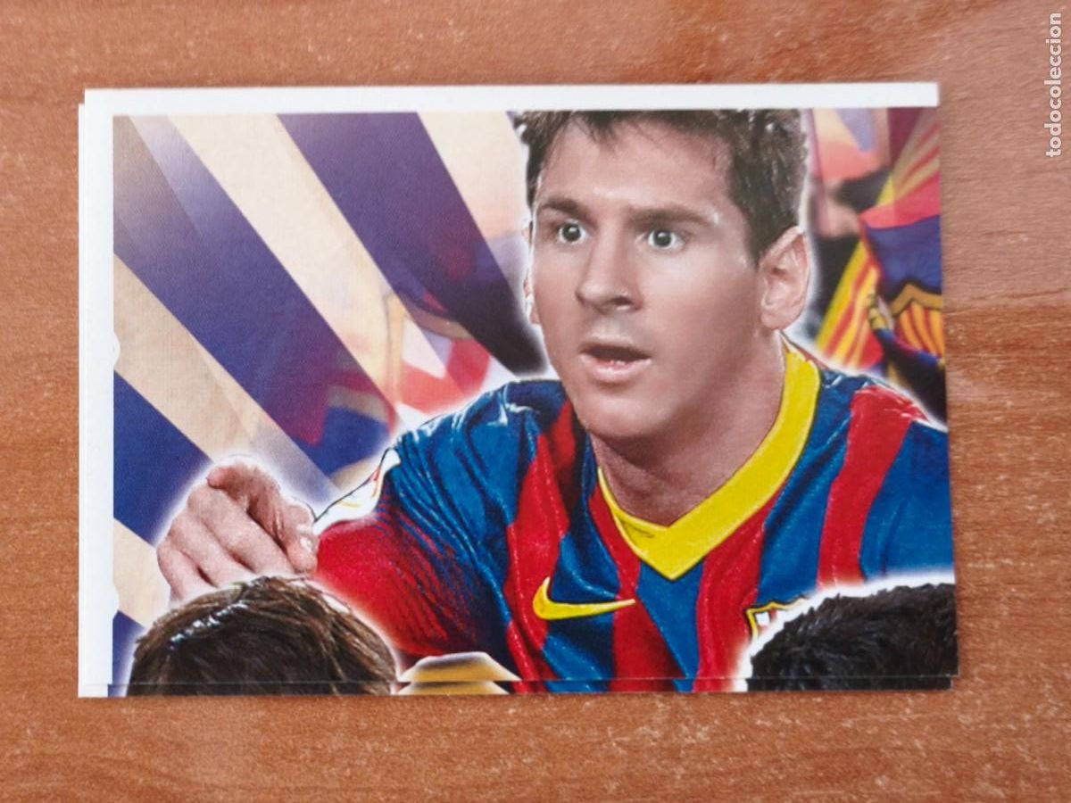 Cromos de f&uacute;tbol: messi 2013 14, coleccion oficial barcelona