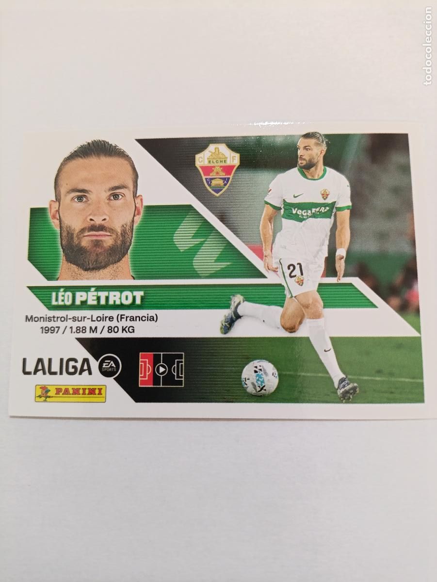 Fu&szlig;ball-Sticker: LIGA ESTE 2026 2027 ELCHE PETROT N&ordm;5