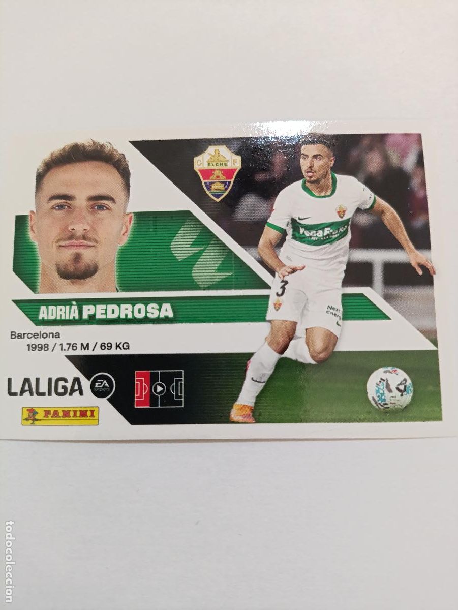 Cromos de Futebol: LIGA ESTE 2026 2027 ELCHE FC PEDROSA N&ordm;9A