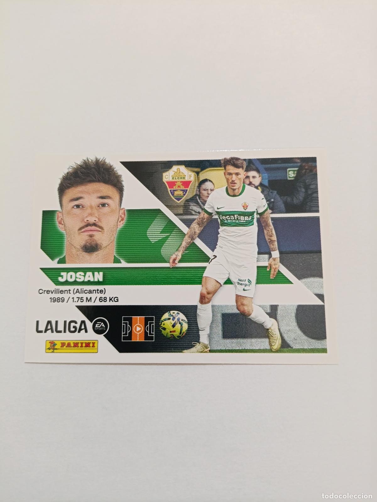 Cromos de Futebol: LIGA ESTE 2026 2027 ELCHE FC JOSAN N&ordm;15