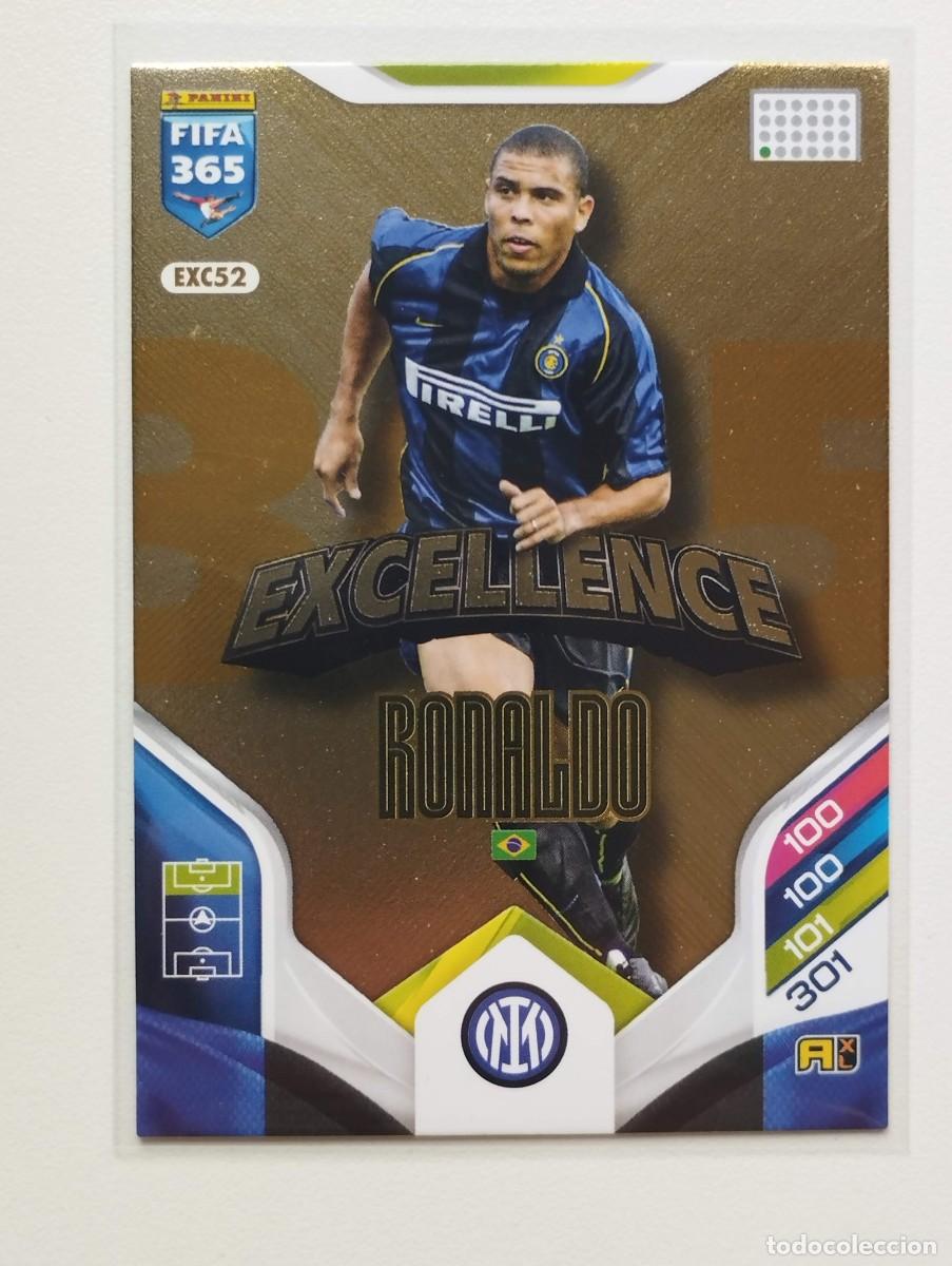 Cromos de f&uacute;tbol: CROMO CARD ADRENALYN XL FIFA 365 2025 2026 25 26 EXCELLENCE RONALDO NAZARIO EXC52 INTER