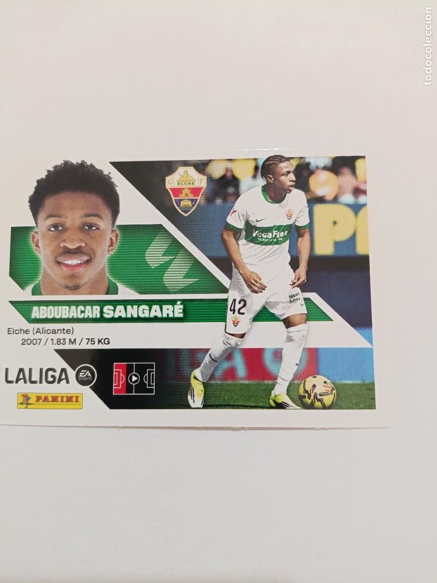 Cromos de Futebol: LIGA ESTE 2026 2027 ELCHE FC SANGARE N&ordm;9B