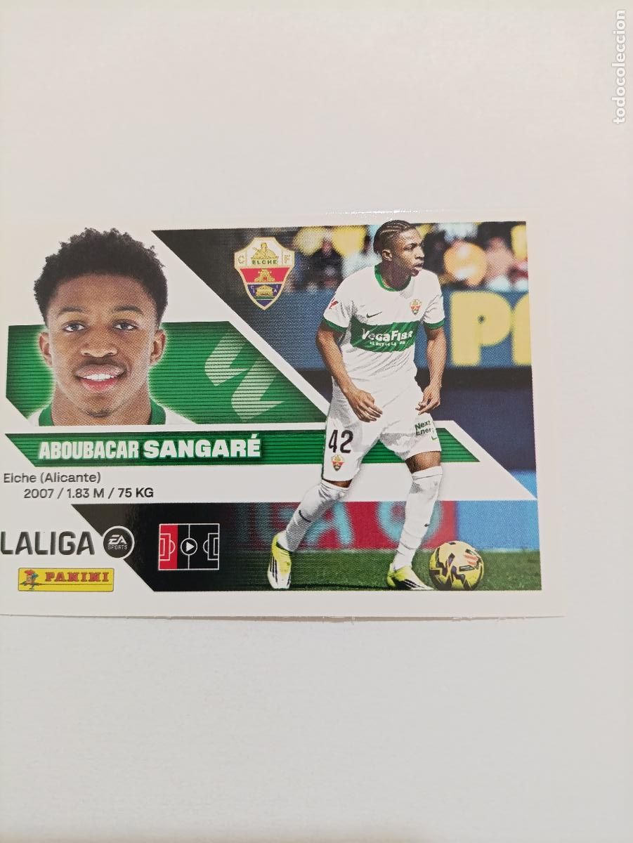 Cromos de Futebol: LIGA ESTE 2026 2027 ELCHE FC SANGARE N&ordm;9B