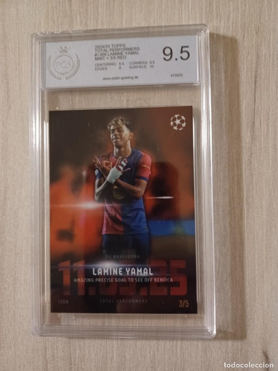Cromos de Futebol: CARTA GRADEADA 3 OF 5 LAMINE YAMAL