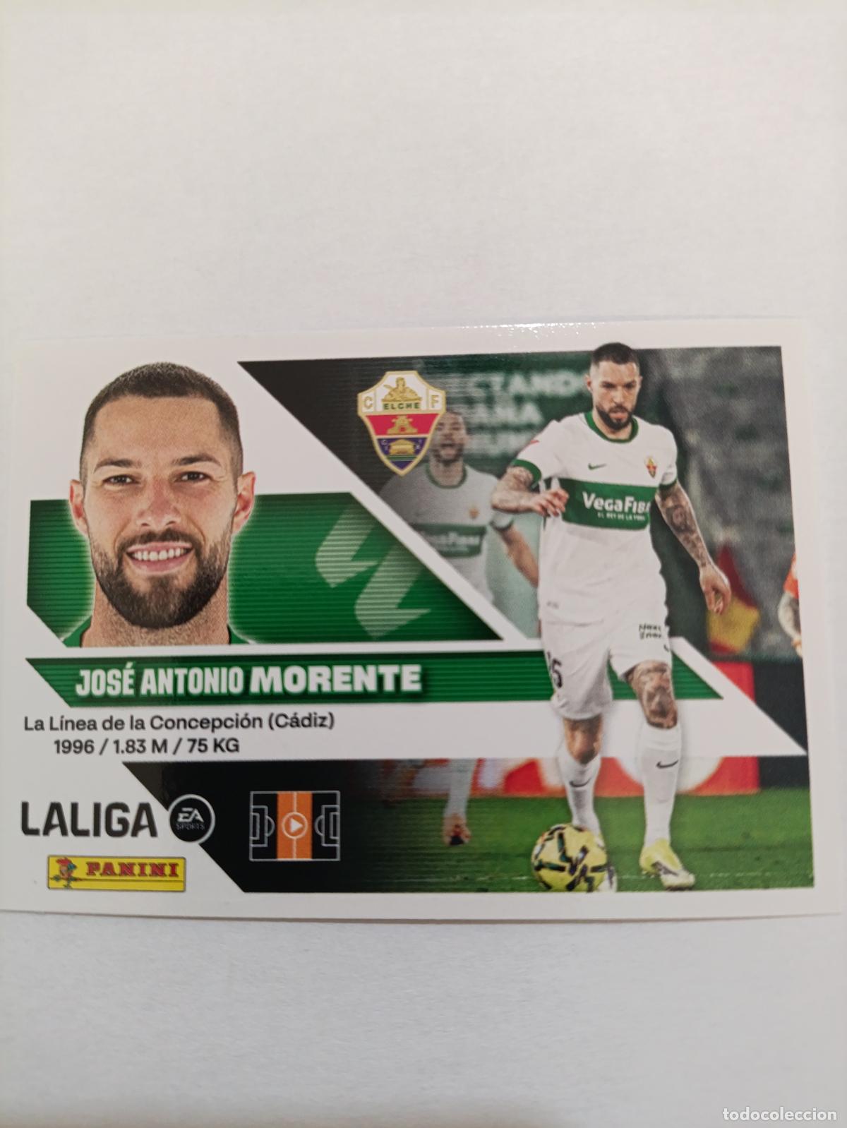 Cromos de Futebol: LIGA ESTE 2026 2027 ELCHE CF MORENTE N&ordm;16