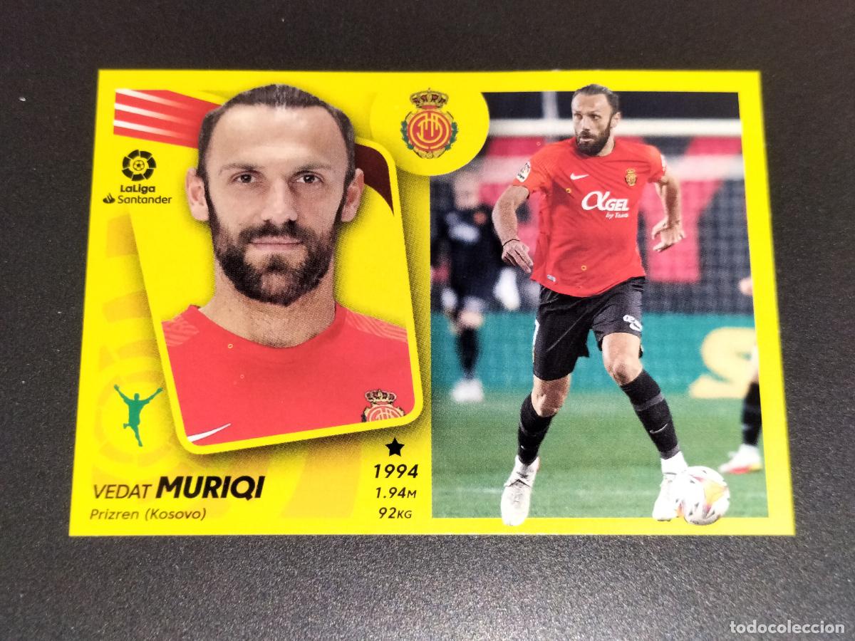 Figurine di Calcio: FICHAJE N&ordm; 30 MURIQI MERCADO INVIERNO ACTUALIZACION MALLORCA CROMOS LALIGA ESTE 2021 2022 21 22