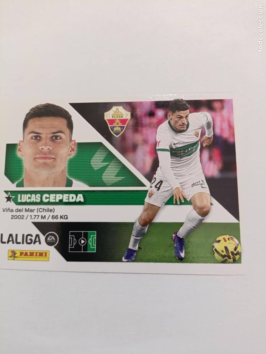 Football Stickers: LIGA ESTE 2026 2027 ELCHE CF CEPEDA N&ordm;18