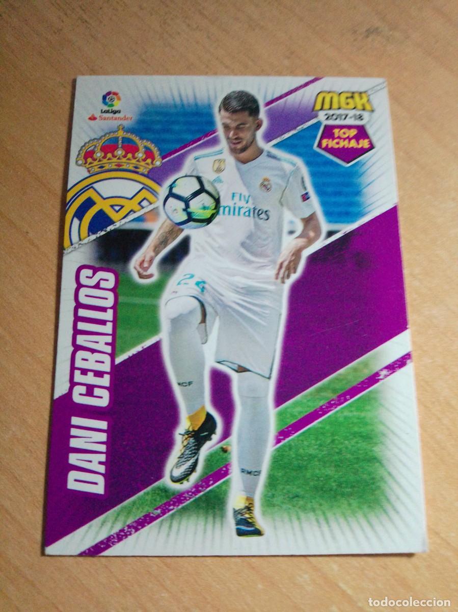 Cartes &agrave; collectionner de Football: 398 DANI CEBALLOS REAL MADRID TOP FICHAJE PANINI MEGACRACKS 17-18 MGKS 2017-2018