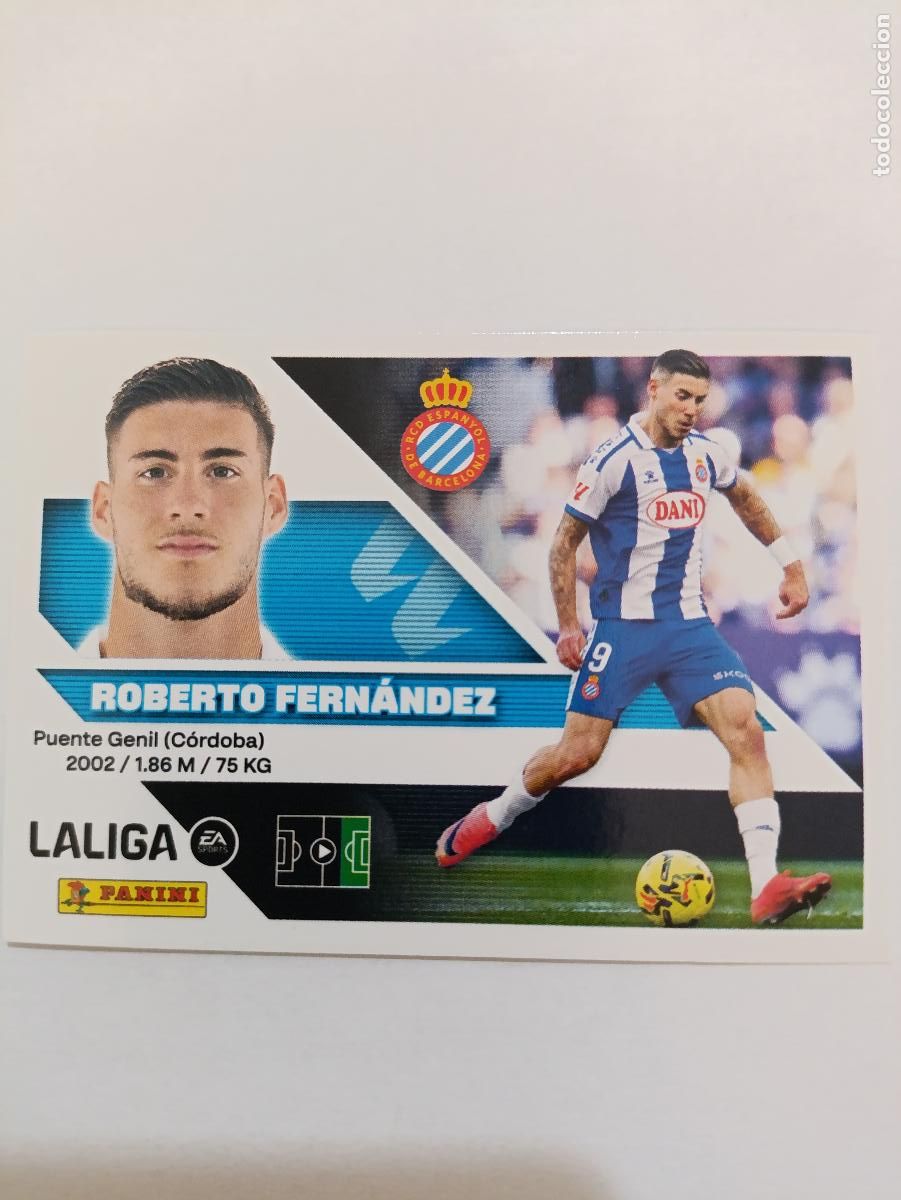 Figurine di Calcio: LIGA ESTE 2026 2027 RCD ESPAYOL ROBERTO FERNANDEZ N&ordm;20