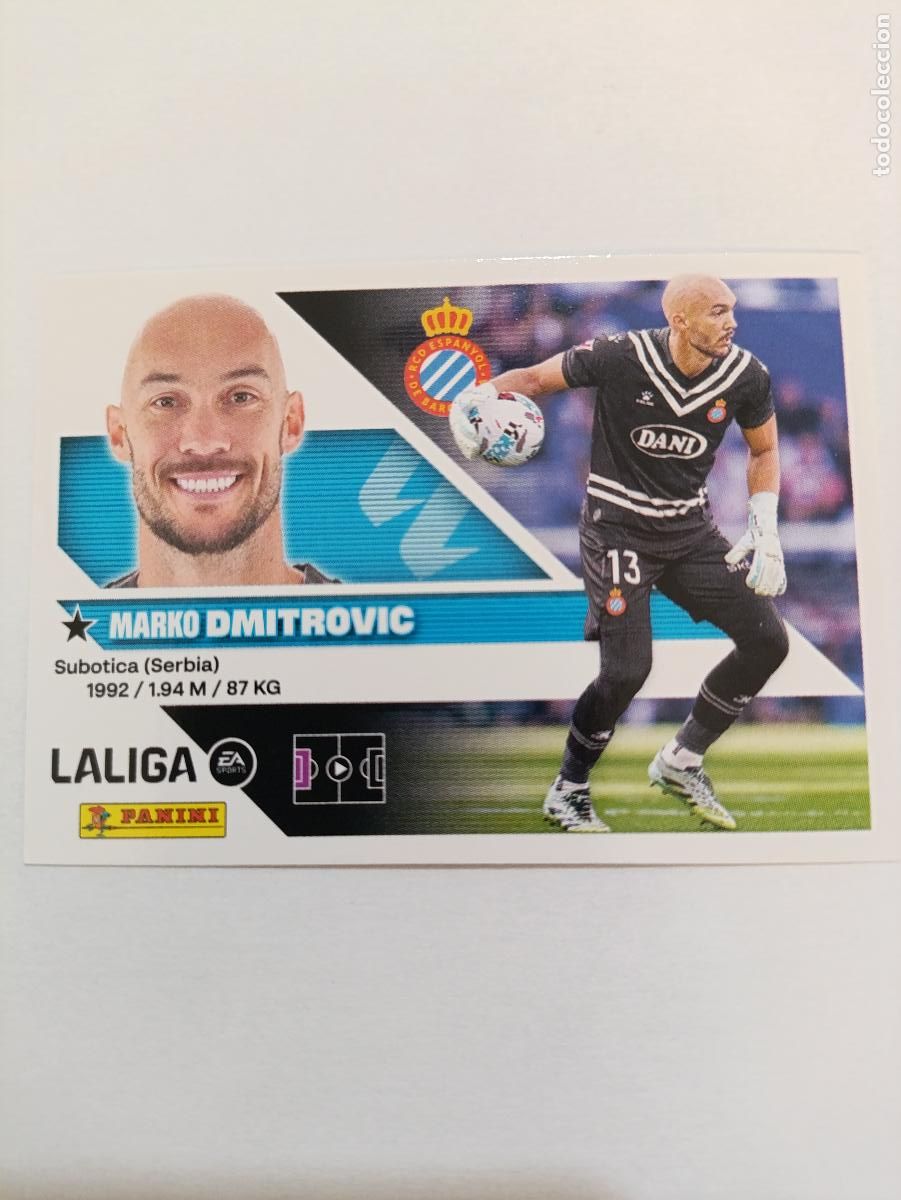 Figurine di Calcio: LIGA ESTE 2026 2027 RCD ESPAYOL DMITROVIC N&ordm;3