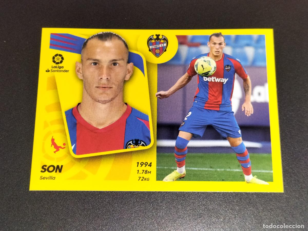 Cromos de Futebol: N&ordm; 7 B SON LEVANTE CROMOS LALIGA SANTANDER ESTE LIGA FUTBOL 2021 2022 21 22 PANINI