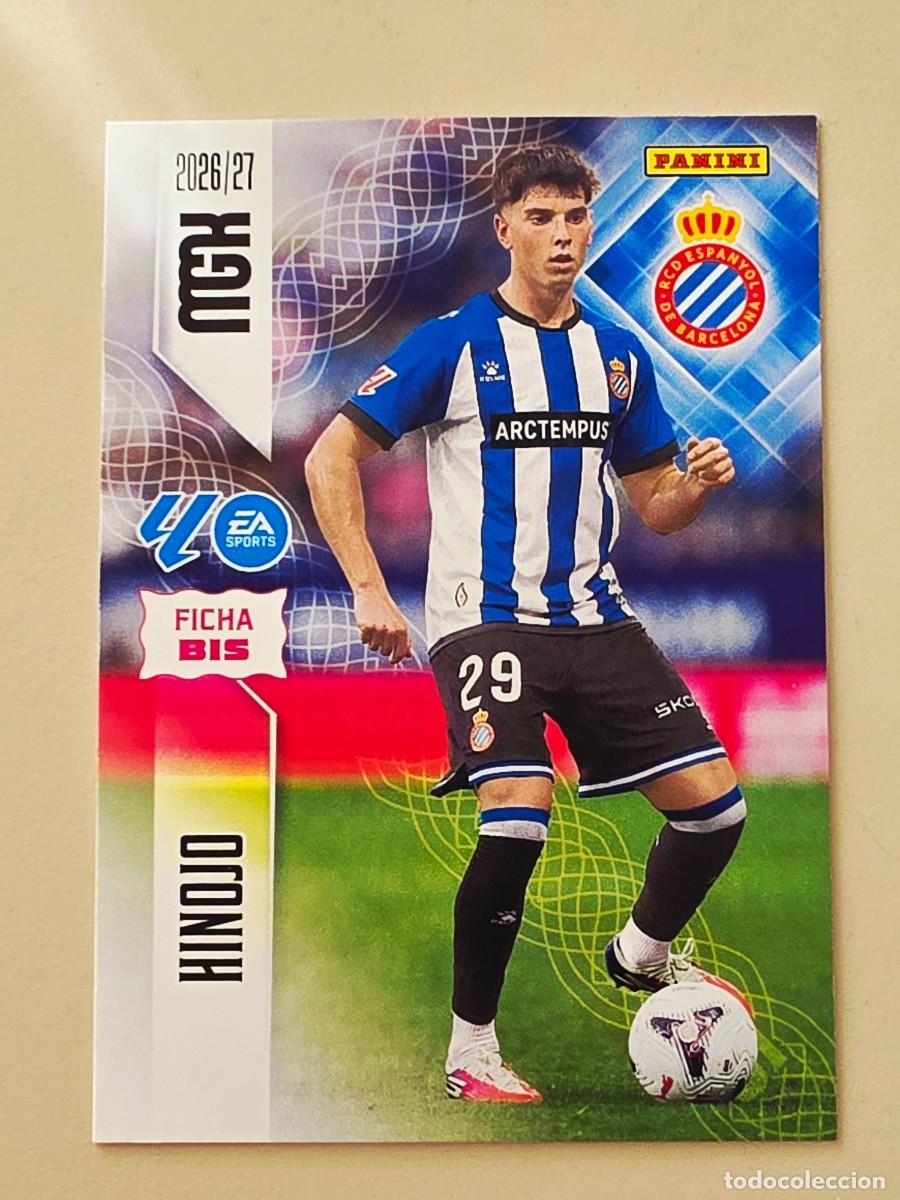 Cromos de Futebol: 170 BIS Roger Hinojo, RCD Espanyol, Nueva Ficha BIS, Panini Megacracks MGK 2026 2027 26 27