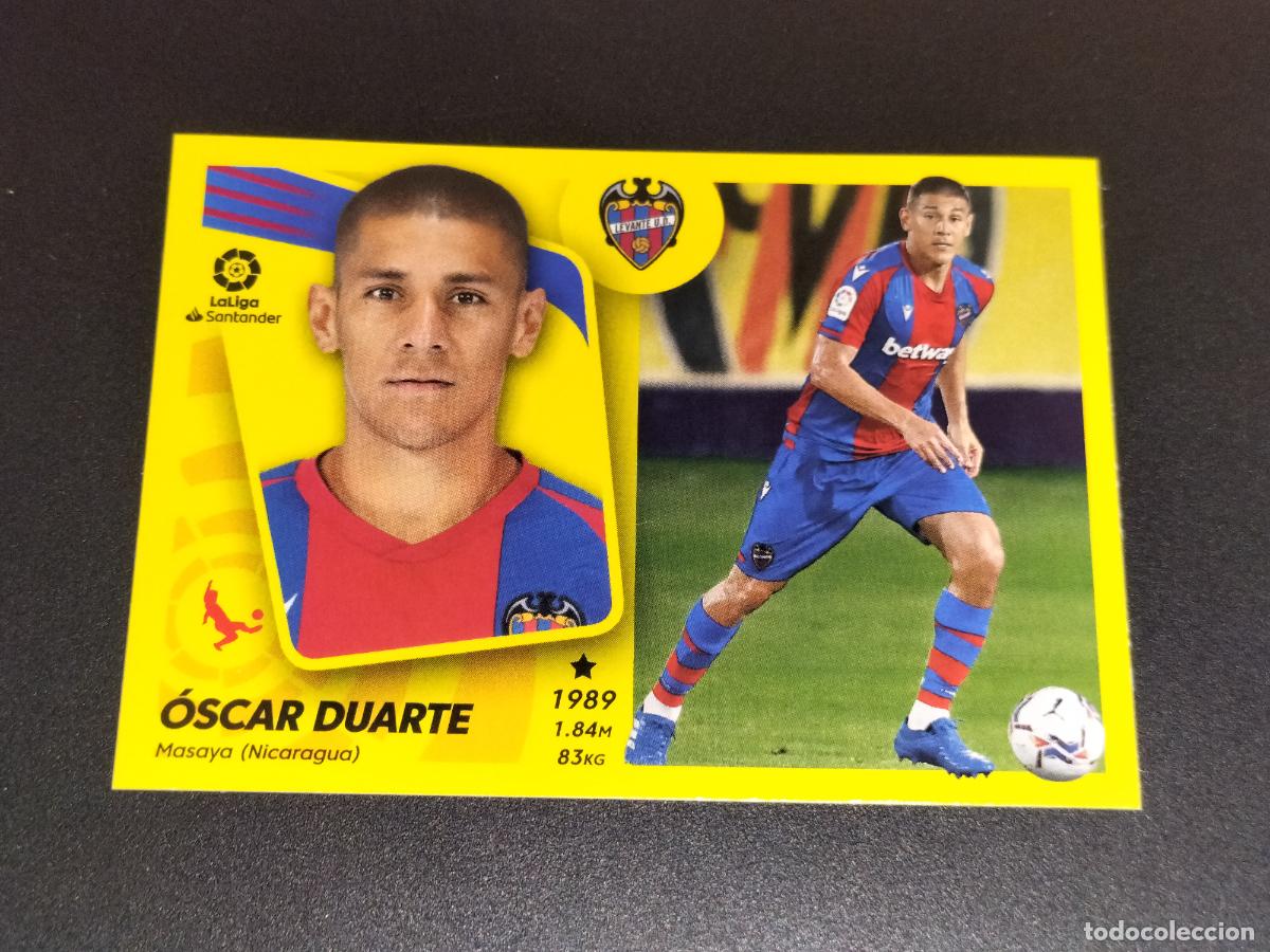 Cromos de Futebol: N&ordm; 8 OSCAR DUARTE LEVANTE CROMOS LALIGA SANTANDER ESTE LIGA FUTBOL 2021 2022 21 22 PANINI