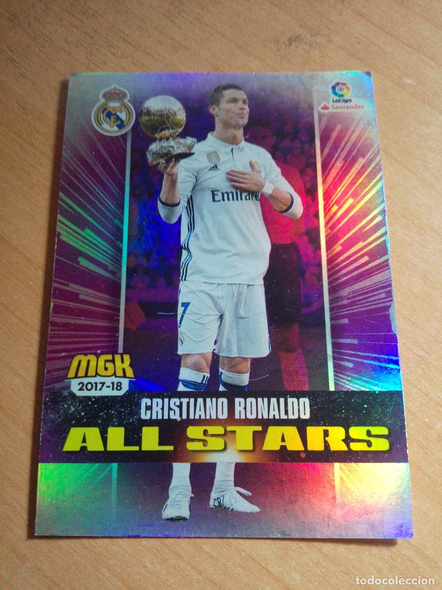 Cromos de Futebol: 404 CRISTIANO RONALDO ALL STARS REAL MADRID PANINI MEGACRACKS 17-18 MGKS 2017-2018