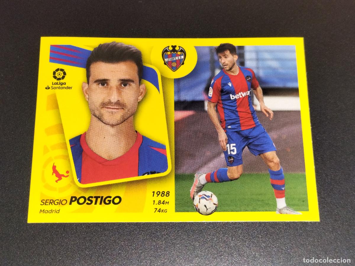 Cromos de Futebol: N&ordm; 9 POSTIGO LEVANTE CROMOS LALIGA SANTANDER ESTE LIGA FUTBOL 2021 2022 21 22 PANINI