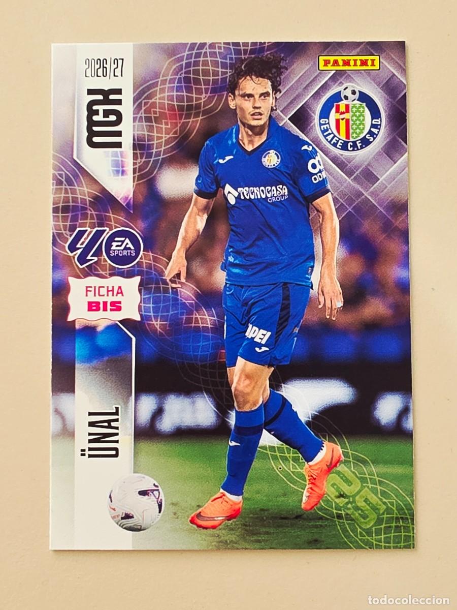 Cromos de Futebol: 196 BIS Enes &Uuml;nal, Getafe CF, Nueva Ficha BIS, Panini Megacracks MGK 2026 2027 26 27