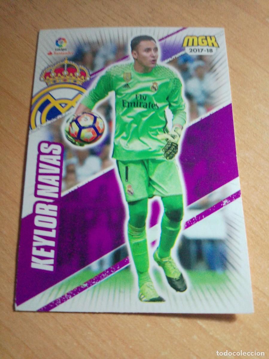 Cartes &agrave; collectionner de Football: 380 KEYLOR NAVAS REAL MADRID PANINI MEGACRACKS 17-18 MGKS 2017-2018