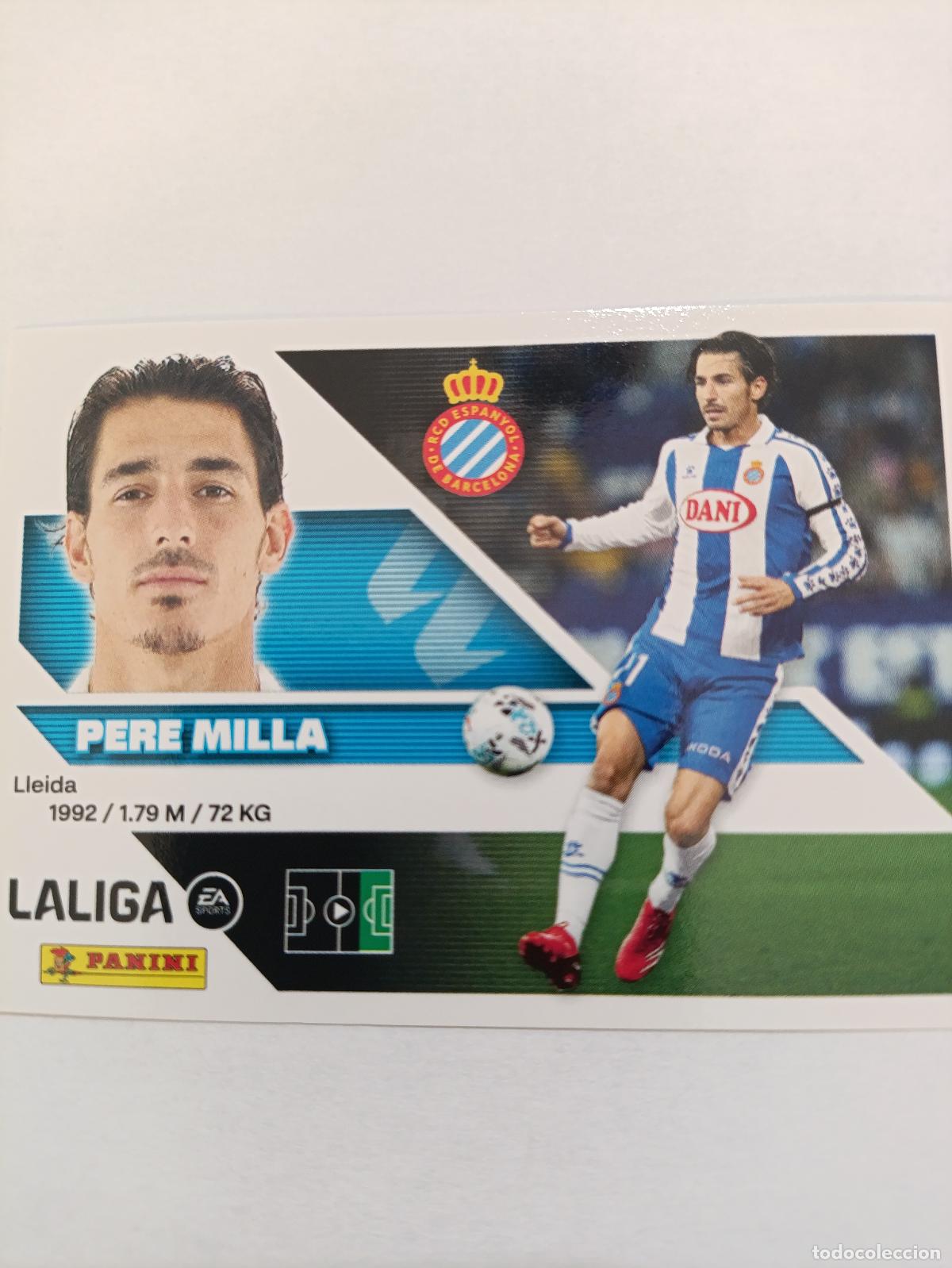 Football Stickers: LIGA ESTE 2026 2027 RCD ESPAYOL PERE MILLA N&ordm;17