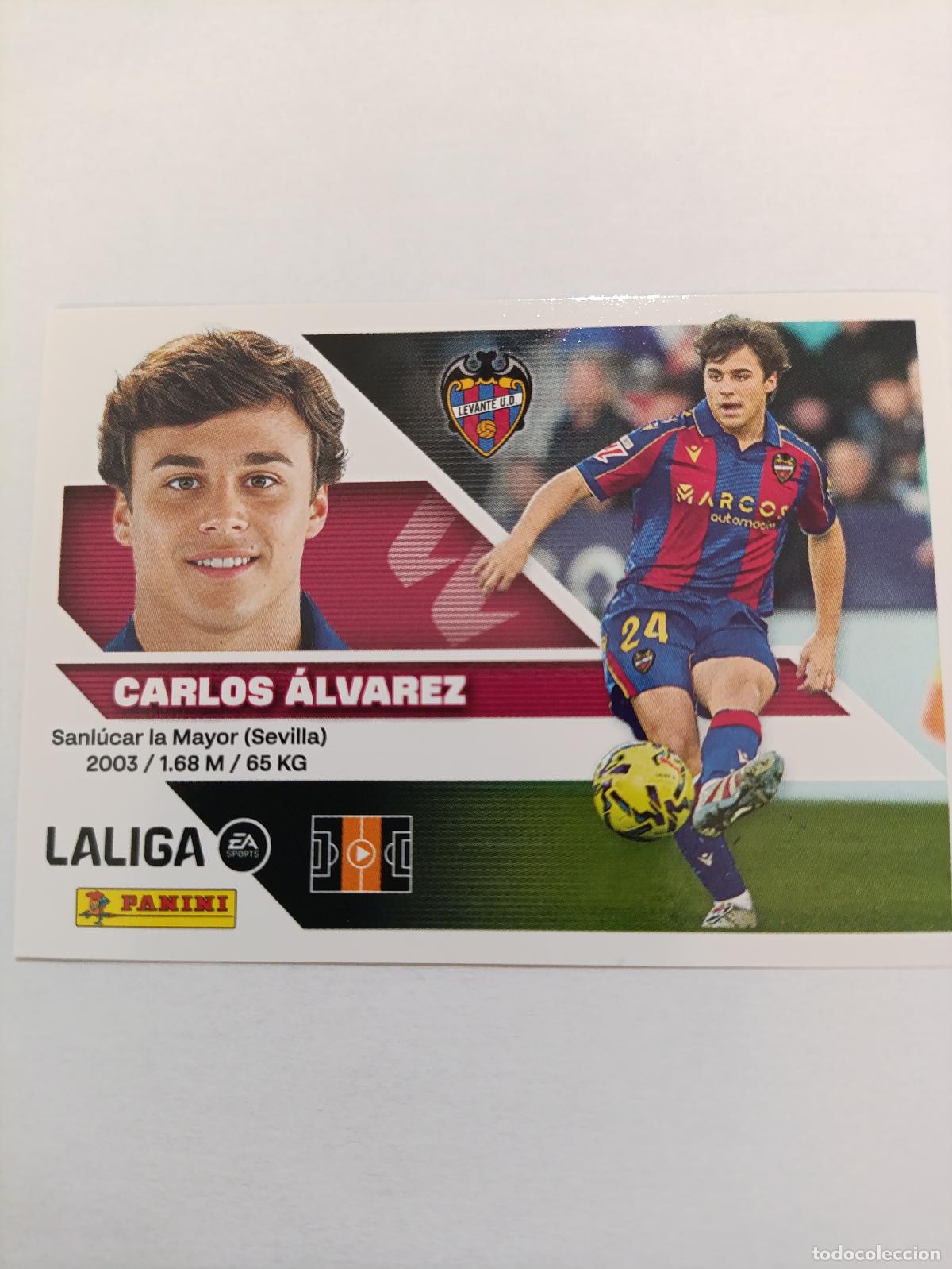 Cromos de Futebol: LIGA ESTE 2026 2027 LEVANTE UD CARLOS ALVAREZ N&ordm;15