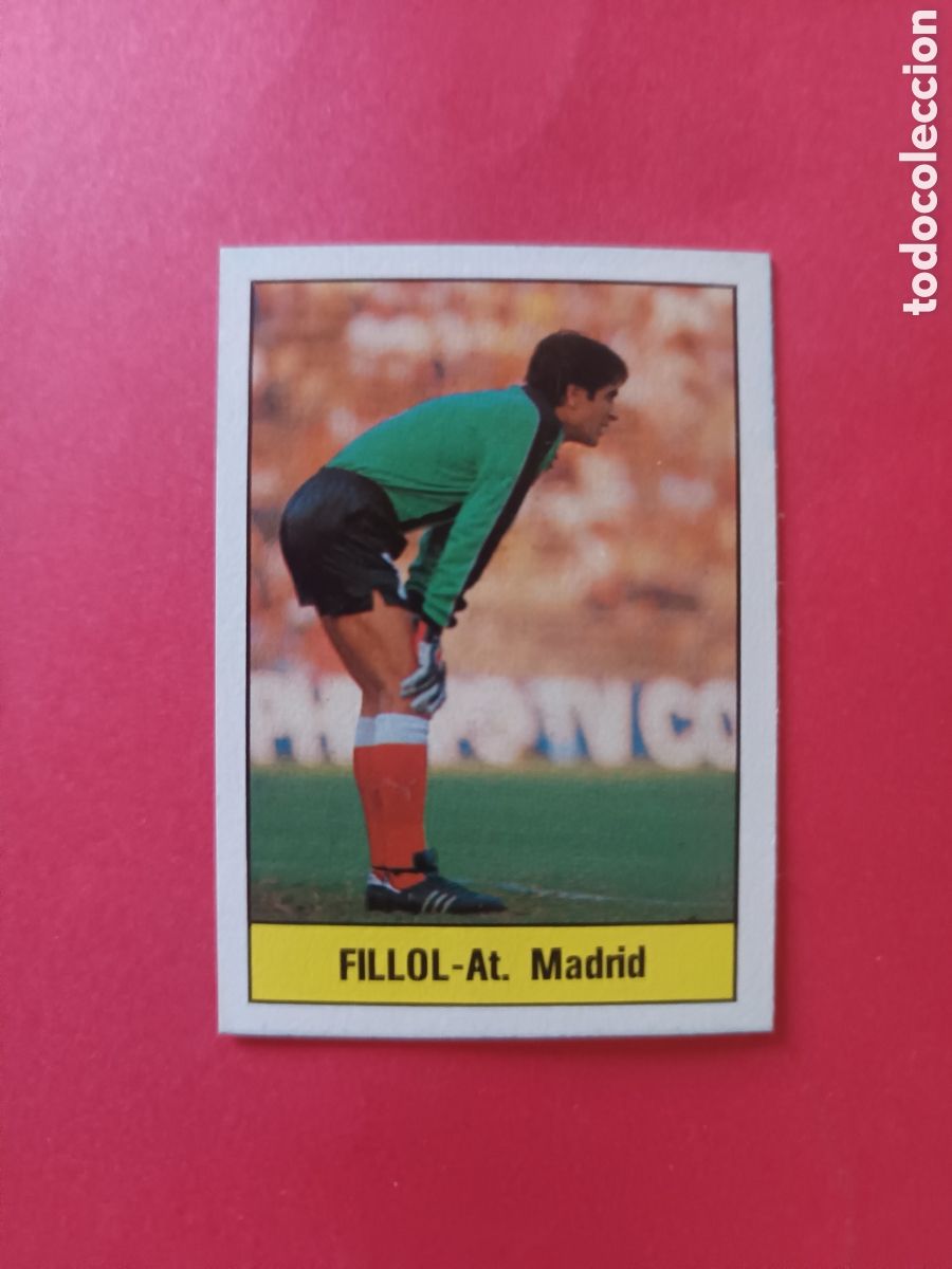 Cromos de Futebol: CROMO LISEL 85-86 FILLOL FICHAJE BIS 303-A NUNCA PEGADO MUY DIF&Iacute;CIL
